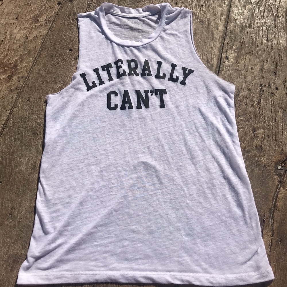 Cute graphic tank top